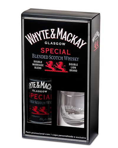 Whisky Whyte & Mackay Special 1 L com 01 Copo